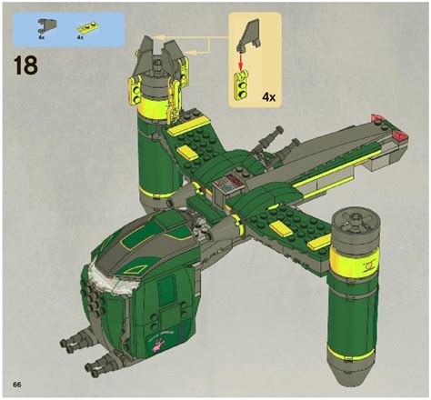 View LEGO® instruction 7930 Bounty Hunter Assault Gunship - LEGO ...