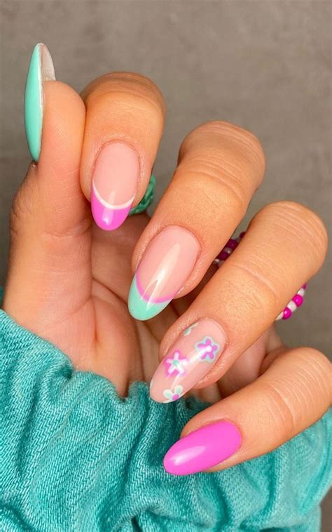 Embrace The Warmth With Radiant Summer Nails Pastel Double French