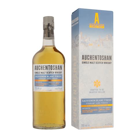 auchentoshan sauvignon blanc finish cl single malt whisky giftbox