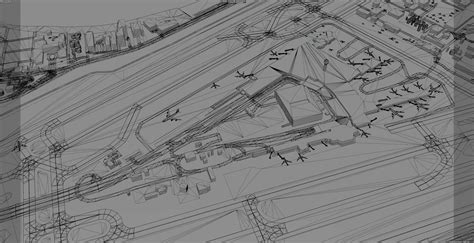 Luis Munoz Marin International Airport 3d Model By 3dstudio