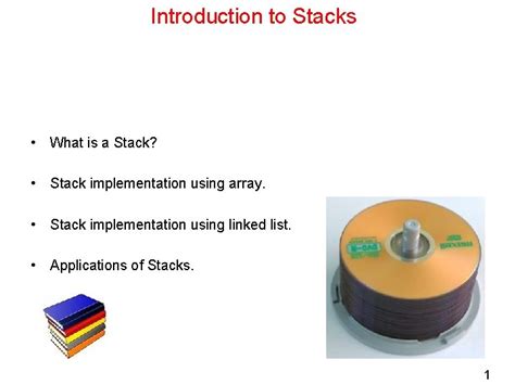 introduction  stacks    stack stack