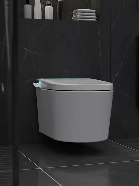 Bathroom Modern One Piece Toilet Ceramic Intelligent Wall Hung Toilet