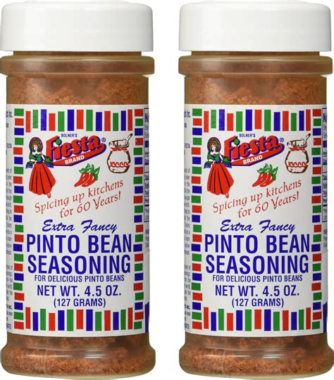 Fiesta Pinto Bean Seasoning Pack Of 2 Delicious Flavor Enhancer