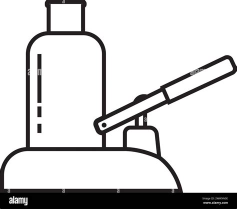 Hydraulic Jack Icon Symbol Design Stock Vector Image And Art Alamy