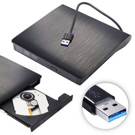 Gravador De Dvd Externo Usb Dex Dg Preto Em Promo O Ofertas