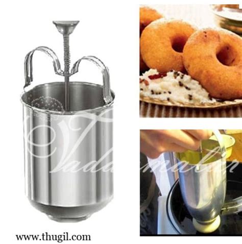 Stainless Steel Medu Vada Wada Maker Food Processor Recipes