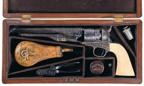 Factory Style Engraved Colt Model 1860 Army Revolver Rock Island Auction