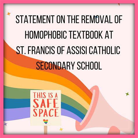 Yukon Child And Youth Advocates Statement On The Removal Of Homophobic
