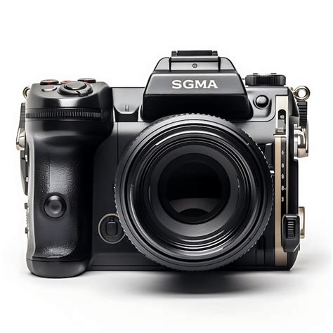 Premium Photo Isolated Of Sigma Sd Quattro H Mirrorless Camera