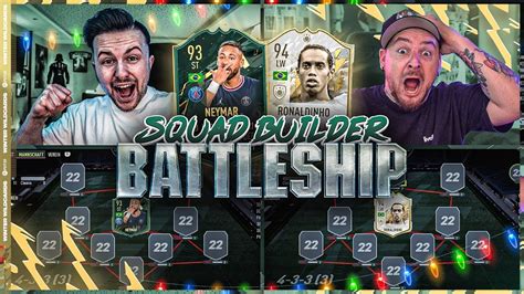 RONALDINHO Vs NEYMAR Squad Builder BATTLE Battleship FIFA 22 SBB