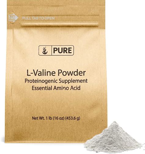 Amazon.com: Pure Original Ingredients L-Valine (1lb) Essential Amino ...