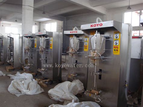 Koyo Juice Sachet Filling Machine