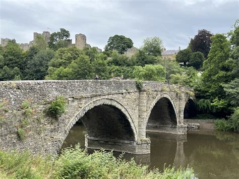 Dinham Bridge Over The River Teme John H Darch Geograph Britain