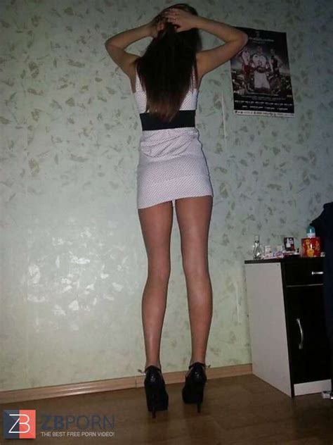 Lean Teenager In High High Heeled Slippers ZB Porn