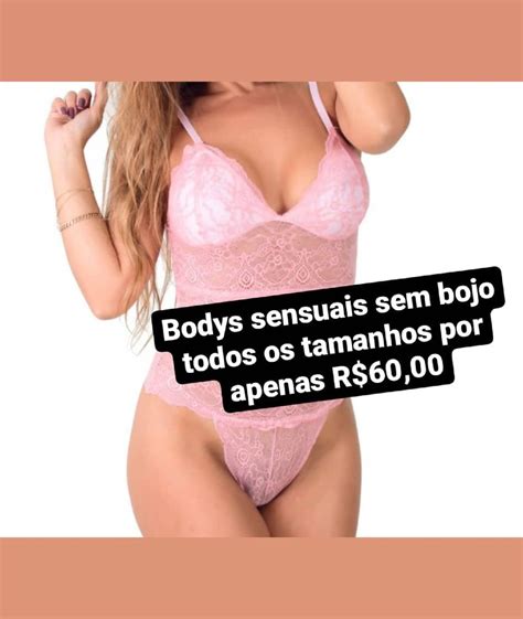 Bodys Sensual Lingerie Feminina Luana Lingerie Nunca Usado