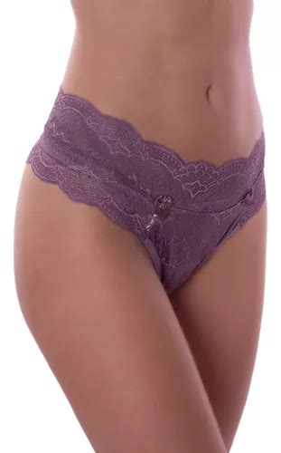 Calcinha Simony Lingerie Tanga Renda Microfibra Parcelamento Sem Juros