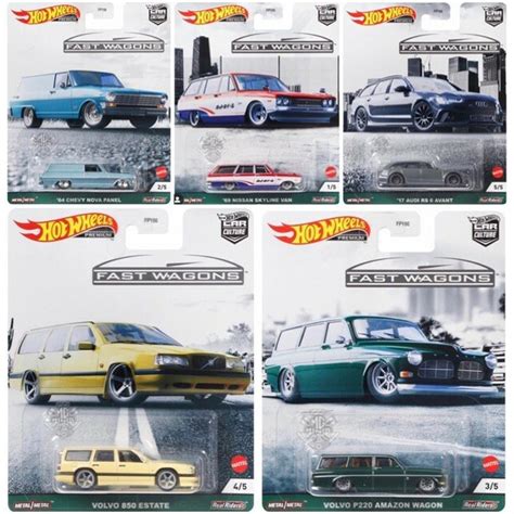 Jual Hot Wheels Fast Wagons Car Culture Premium Series Shopee Indonesia