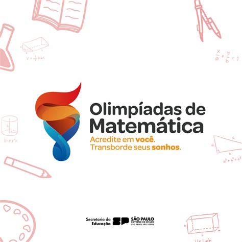 SP lança Olimpíada de Matemática e vai premiar estudantes da rede