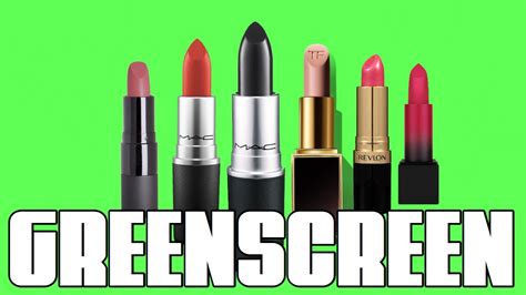 Lipstick Green Screen At Michael Doxey Blog