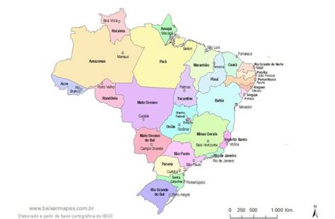 Estado Do Brasil Que Só Tem Uma Consoante - A origem dos nomes de cada estado brasileiro | Blog do Farias