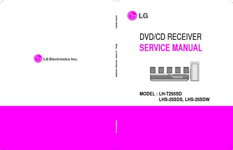 LG LH-T255SD Service Manual download, schematics, eeprom, repair info ...