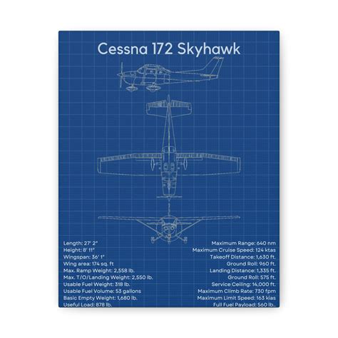 Cessna 172 Skyhawk Blueprint Digital Download Ph