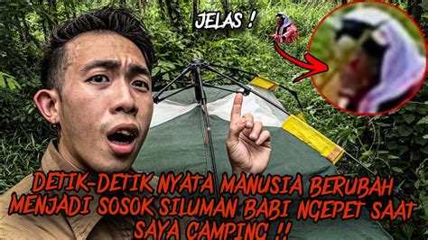 Detik Detik Manusia Berubah Jadi Babi Ngepet Solo Camping Horror Di