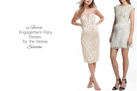 14 Fierce Engagement Party Dresses for the Festive Season | weddingsonline