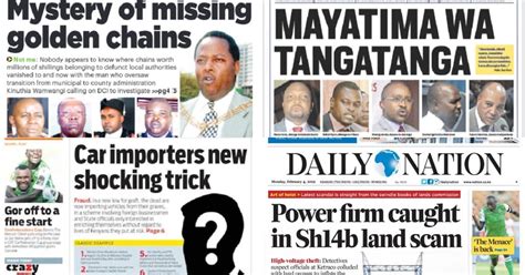 Daily Nation Newspaper Kenya Epaper Polrecoupon