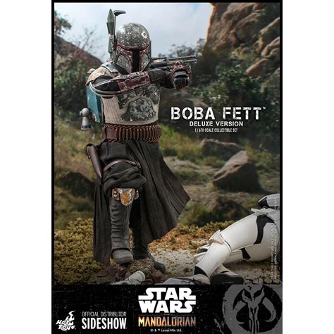 Star Wars Boba Fett Deluxe Version Scale Figure Set Hot Toys