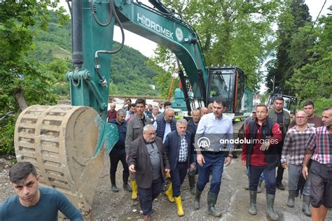 Bakanlar Kurum Ve Karaismailo Lu Kastamonu Daki Selden Etkilenen