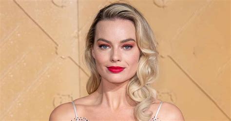 When Margot Robbie Served A Wet Wild Look By Donning A Skimpy Bikini In Leopard Print With An