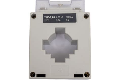 Трансформатор тока IEK ТШП-0,66 600, 5А, 5ВА, класс 0,5, габарит 40 ...