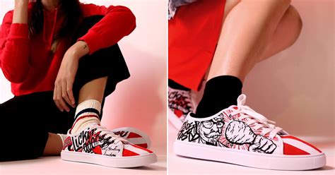 Limited Edition Kfc Sneakers Will Be Available In Singapore From April