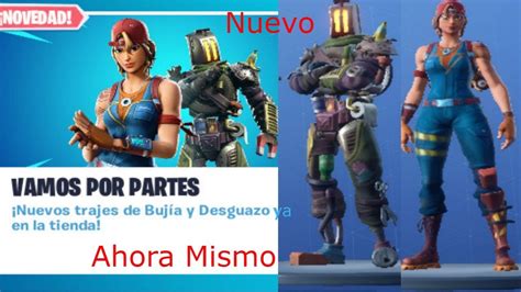 ¡ Nuevas Skins Desguazo Y Bujía Fortnitebattle Royale Youtube