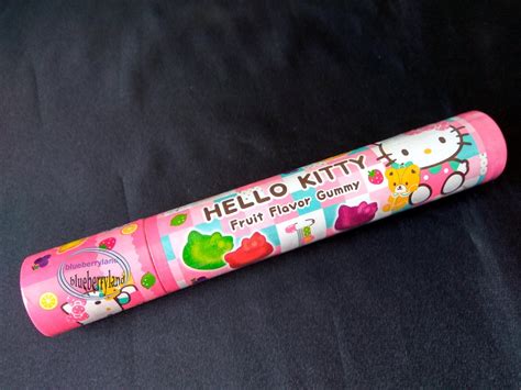 Hello Kitty Assorted Fruits Flavour Pastilles Gummy Candy 110g Gummi