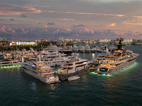 The Biggest Yacht Debuts At This Weekend S Miami Yacht Show