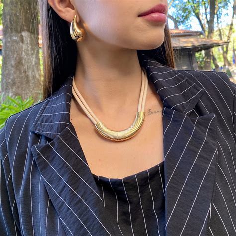 Colar Nude Basic A Loja Mais Completa Em Acess Rios Femininos Do Brasil