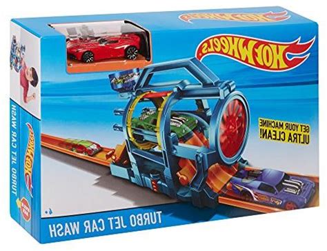 Hot Wheels Turbo Jet Car Wash Playset