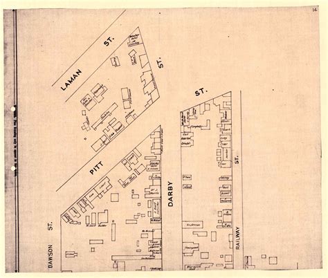 Sheet 14 Plan Of Newcastle Nsw January 1886 Living Histories