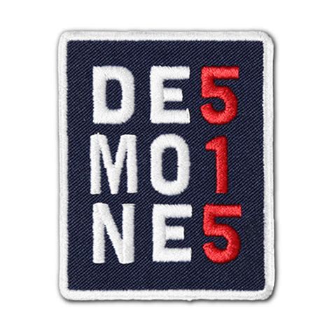 Des Moines 515 Patch Bozz Prints