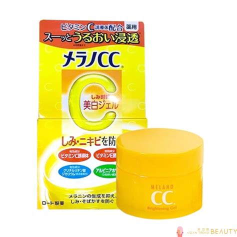 Rohto Mentholatum Melano Cc Brightening Gel 100g Asian Trend Beauty