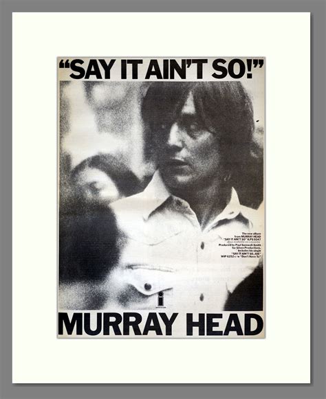 Murray Head - Say It Aint So. Vintage Advert 1975 (ref AD17739) – The