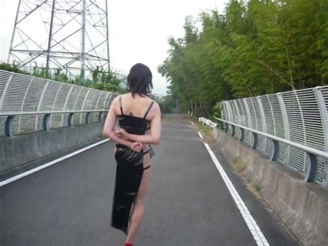 Japanese Crossdresser Leather Slave BDSM Shemale Porn XHamster