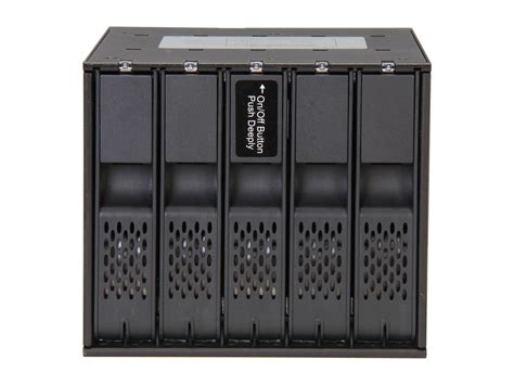 ICY DOCK MB975SP B Tray Less 5 Bay 3 5 SATA Hard Drive Hot Swap Backplane Cage In 3x External 5