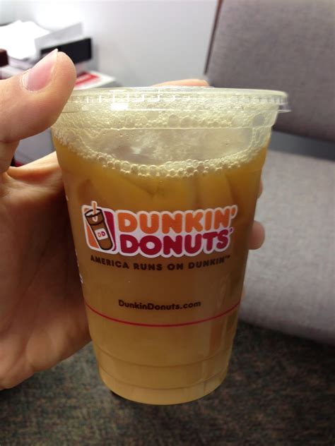 Dunkin Donuts Syrup Nutrition