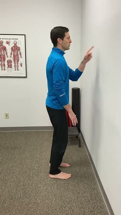 Forward Lean Plantar Fasciitis Rehab Exercise Dr Justin Hill St