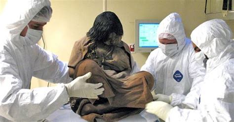Frozen Mummy Of La Doncella On A Mountain In Argentina