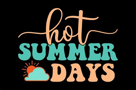 Hot Summer Days Graphic By Design Hub4323 Creative Fabrica