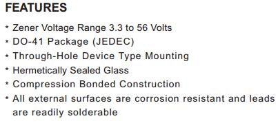 1N4733A Datasheet PDF - Rectron Semiconductor